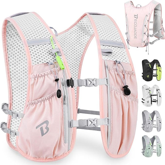 BECOJADDE Running Vest Hydration Backpack by BECOJADDE
