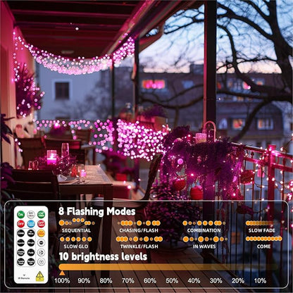 HXWEIYE Rechargeable Fairy Lights - Image 7