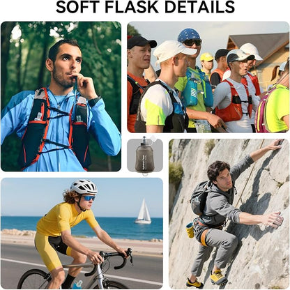 250ml Soft Flask Soft Water Bottle - Image 6