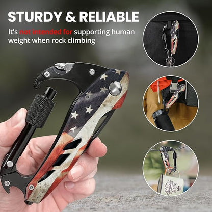 FUNBRO Multitool Carabiner Knife Tools - Image 6