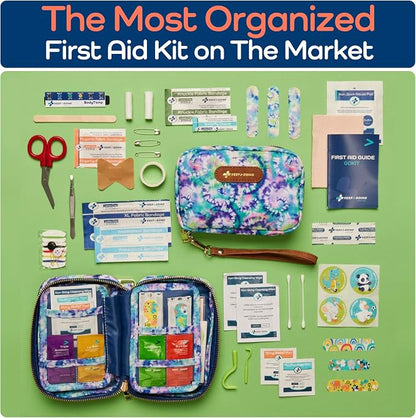 KeepGoing Travel First Aid Kit for Kids – 130 Pc. for Car, Diaper Bag & Backpack - Image 4