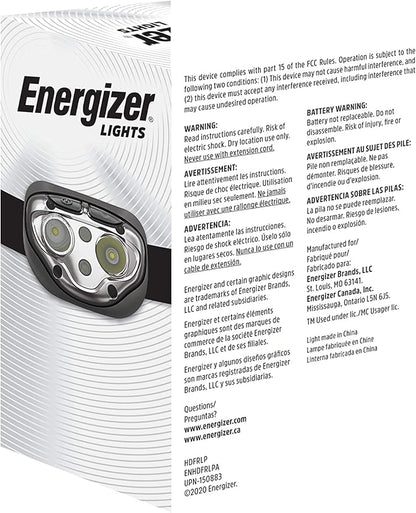 Energizer PRO-400 Headlamp Rechargeable, IPX4 Water Resistant Rechargeable - Image 10