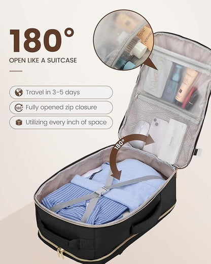 LOVEVOOK Travel Backpack for Women & Men 40L, Airline Approved Carry On - Image 2