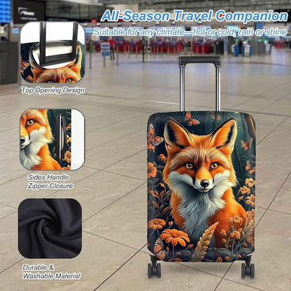 Luggage Cover Protector for 22-24 Inch Suitcases, TSA Approved Elastic Travel - Image 3