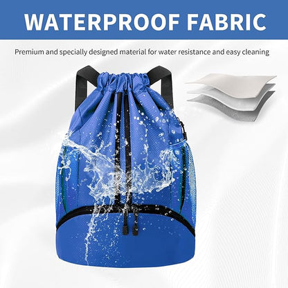JELUTAR Drawstring Backpack Gym Bag - Image 3