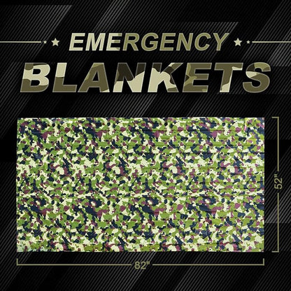 5-Pack Mylar Survival Blanket - Image 2
