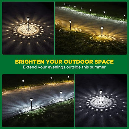 URAGO Super Bright Solar Lights Outdoor Waterproof-10 Pack, Dusk to Dawn Up to - Image 3
