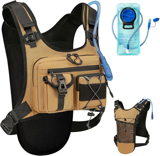 Criuage USA Original Patent Running Hydration Vest Backpack, Lightweight Chest by CriuageDirect