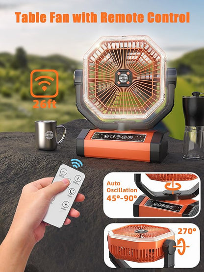 Battery Powered Fan - Image 3