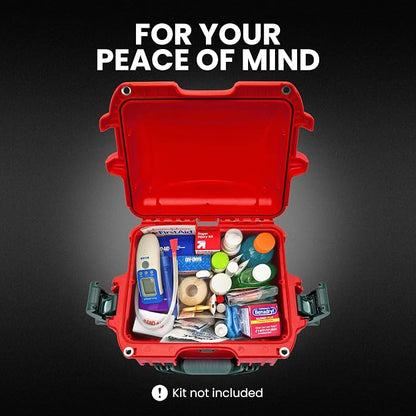NANUK 908 Waterproof First Aid Box Empty – Durable, Medical First Aid Organizer - Image 3