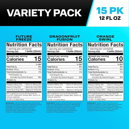 PRIME HYDRATION Variety, Dragonfruit Fusion, & Future Freeze Sports Drinks - Image 2