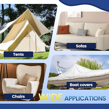 Self-Adhesive Canvas Repair Tape, Fabric Patch Repairs Kit - Image 5