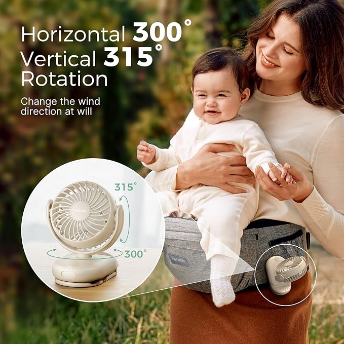 Momcozy Portable Stroller Fan - Image 6