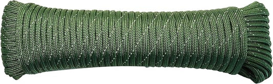 Paracord Rope, Reflective III Parachute Cord 7 Strand Core 550lb, 50ft Army by LUOPUTUO