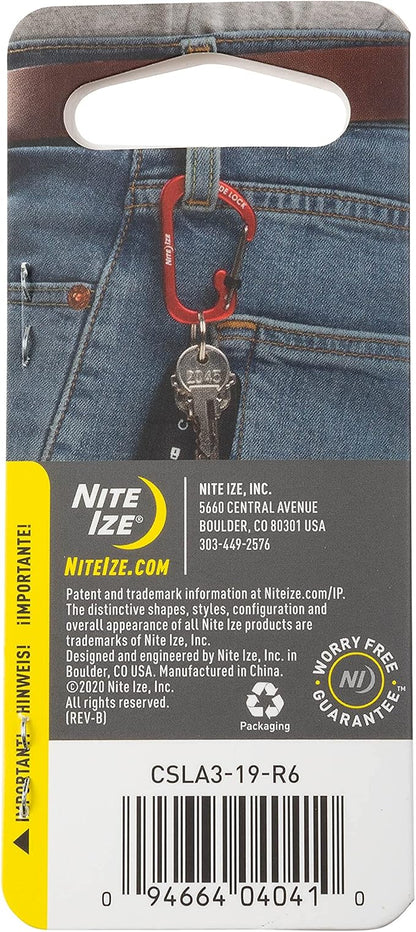 Carabiner SlideLock No3 Orange - Image 8