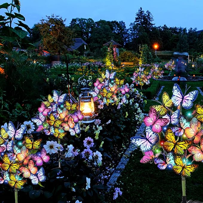 Adecorty Solar Garden Lights Outdoor Waterproof Decorative Solar Lights Outdoor - Image 6