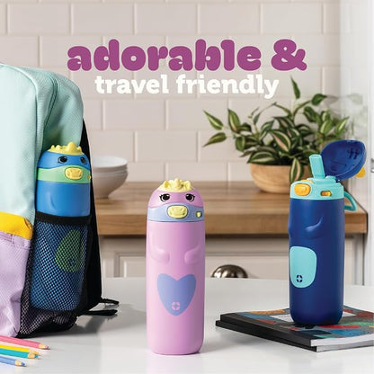 Ello Ellies 12oz Vacuum Insulated Stainless Steel Kids Water Bottle - Image 5