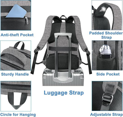 MATEIN Work Backpack for Men, Large Anti Theft Lunch Backpack - Image 6