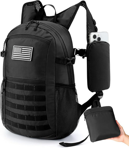 Small 20L Foldable Hiking Daypack by KOOKOOMIA