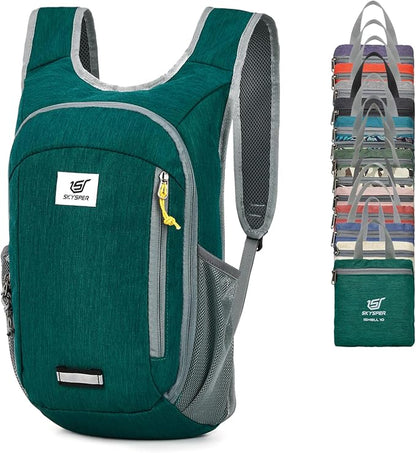 SKYSPER Small Daypack 10L Hiking Backpack Packable Lightweight Travel Day Pack by SKYSPER