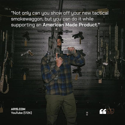 Hold Up Displays Gun Wall Mount Display, Modular Tactical Wall - Image 7