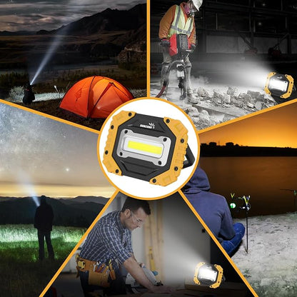 Sunzone LED Work Light, Rechargeable Magnetic Flood Lights - Image 7