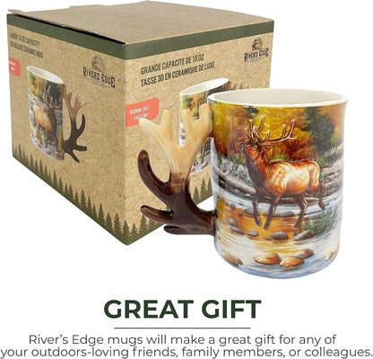 Rivers Edge Products 3D Ceramic Coffee Mug - Image 5