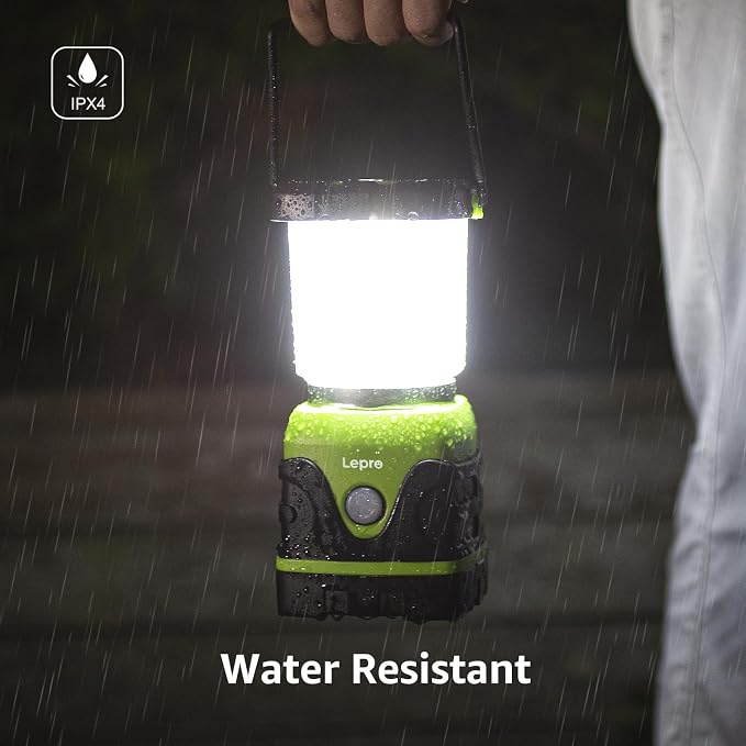 Lepro 1500LM Battery Powered LED Camping Lantern, Waterproof Tent Light - Image 6