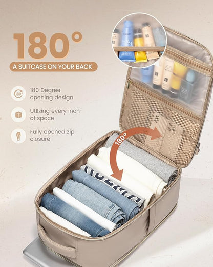 LOVEVOOK Travel Backpack Carry on Flight Approved 50L, Waterproof TSA Travel - Image 3