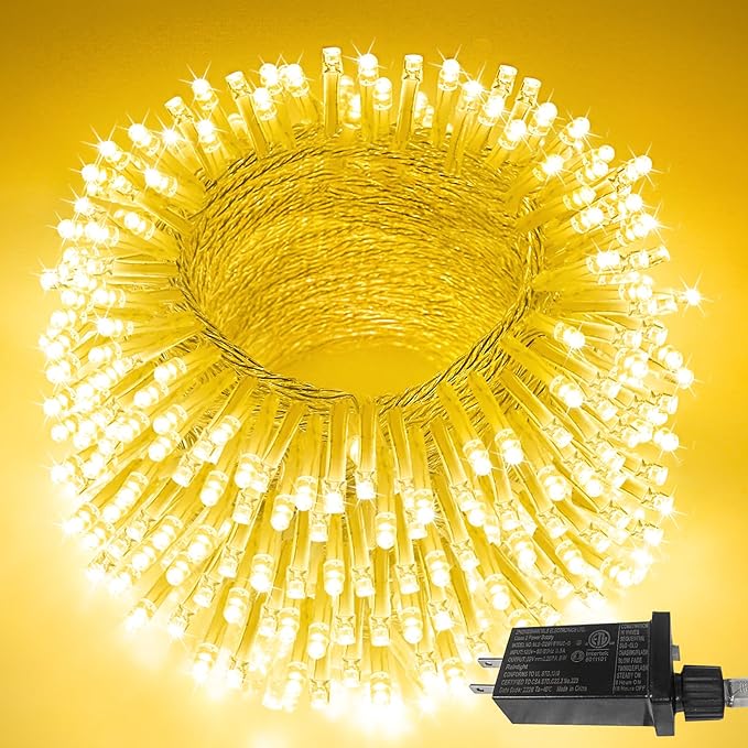 66FT 200LED Christmas String Lights Outdoor/Indoor, Extendable Twinkle Fairy by KAQ