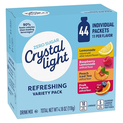 Crystal Light Refreshing Drink Mix Variety Pack, 44 Packets, - Image 6