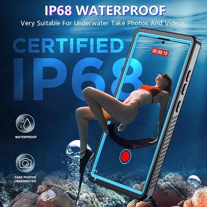2025 New for Samsung Galaxy S24 Ultra Case Waterproof, Full Body Phone Case for - Image 3