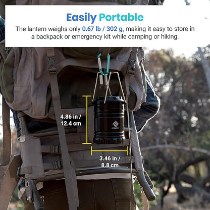 Etekcity Camping Lanterns for Power Outages 4 Pack, Flashlight for Camping - Image 3