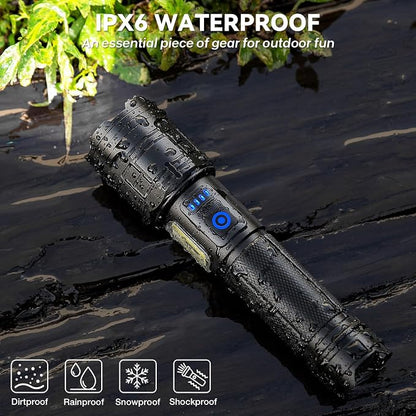 Flashlight Rechargeable 99, 000 High Lumen - Image 6