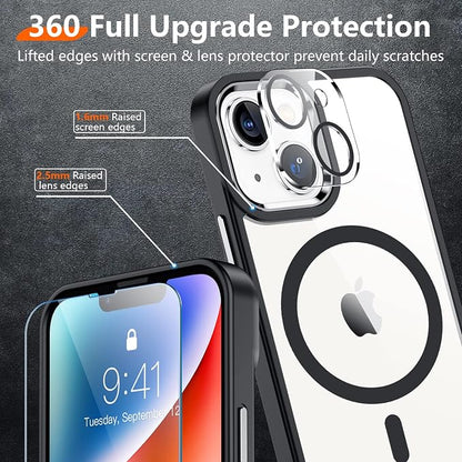 Red2Fire Magnetic for iPhone 15 Plus Case for iPhone 14 Plus Case Clear - Image 5