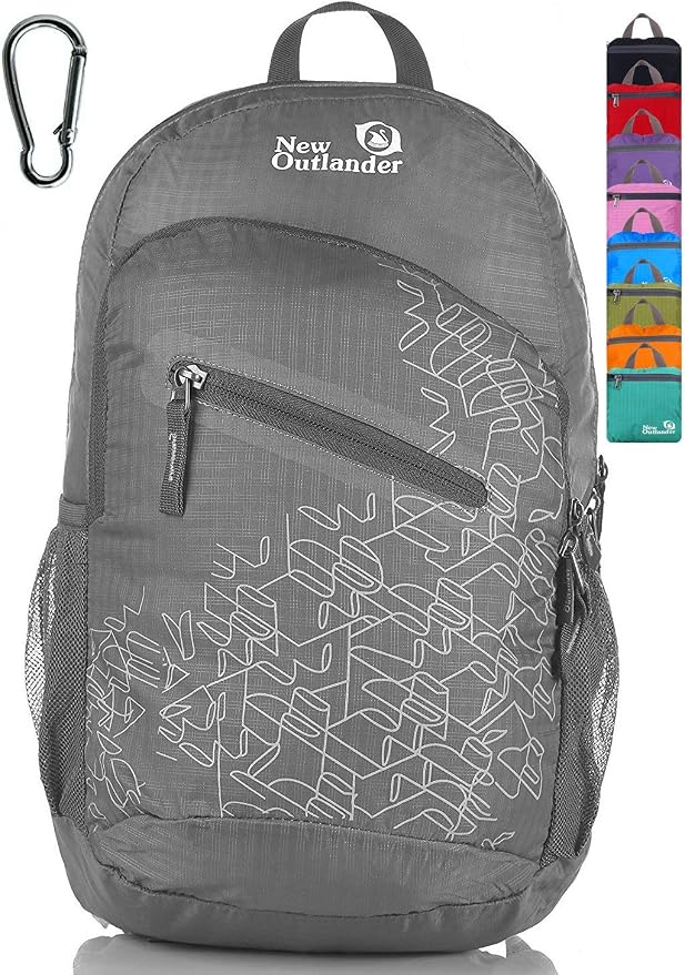 Outlander Packable Handy Lightweight Travel Hiking Backpack Daypack by Outlander