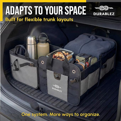 3-Section Modular Trunk Organizer XL – Car Storage - Image 4