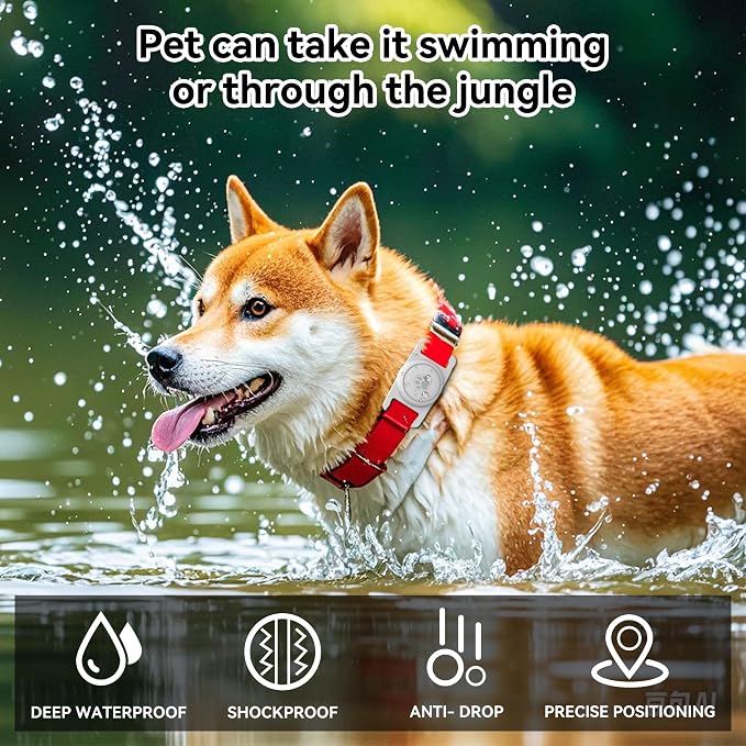 GOCII for Airtag Dog Collar Holder 2 Pack, Waterproof Dog Collar Holder for - Image 6