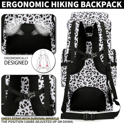 Hiking Backpack for Men 70L/100L Camping Backpack Military Rucksack Molle 3 - Image 4