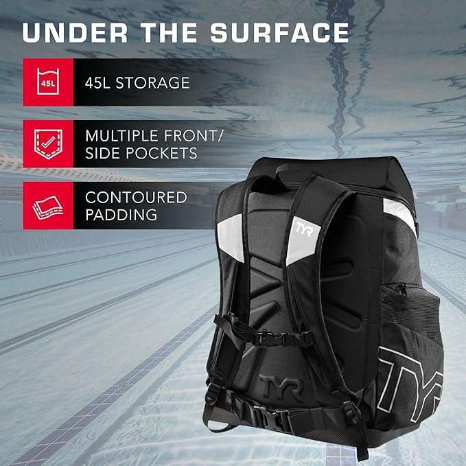 Alliance Backpack TYR Wet/Dry Athletic Gym and Pool Bag - Image 8