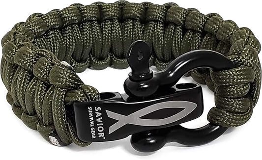Savior Survival Gear Paracord Bracelet by SaviorSurvivalGear