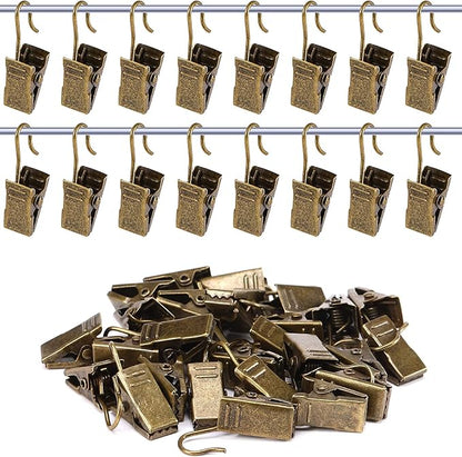 JANYUN 120 Pack Clip Hook Set Curtain Clips - Image 7