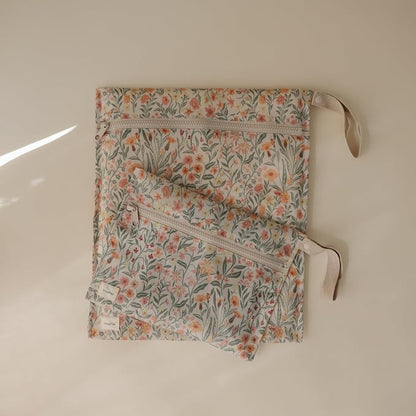 mushie Water Resistant Wet Bags | Large & Small Reusable Storage Bag - Image 3