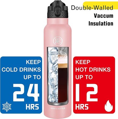 Han's Bottle Sports Water Bottle - 32 Oz - Image 6