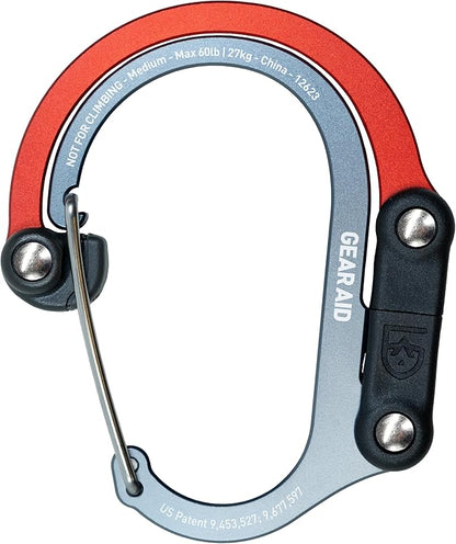 GEAR AID HEROCLIP 360° Swivel Carabiner Gear Clip and Hook - Image 2