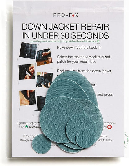 Self-Adhesive Waterproof Repair Patch Kit by DownJacketRepair
