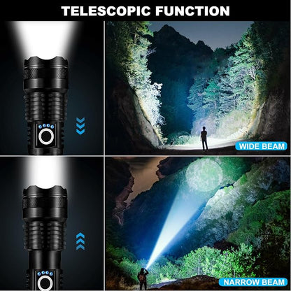 3 Pack Rechargeable LED Flashlights High Lumens, 000LM Super Bright Flashlight - Image 6