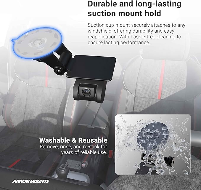 ARKON Mounts Windshield Suction Mount - Image 3
