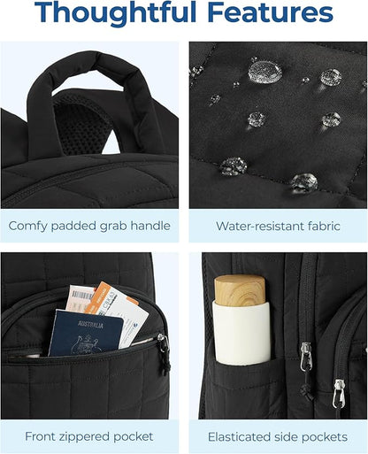 BAGSMART College Laptop Backpack, Travel Backpack - Image 9