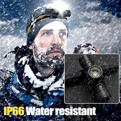 Headlamp Rechargeable, 1200 Lumen Zoomable LED Head Lamp - Image 8